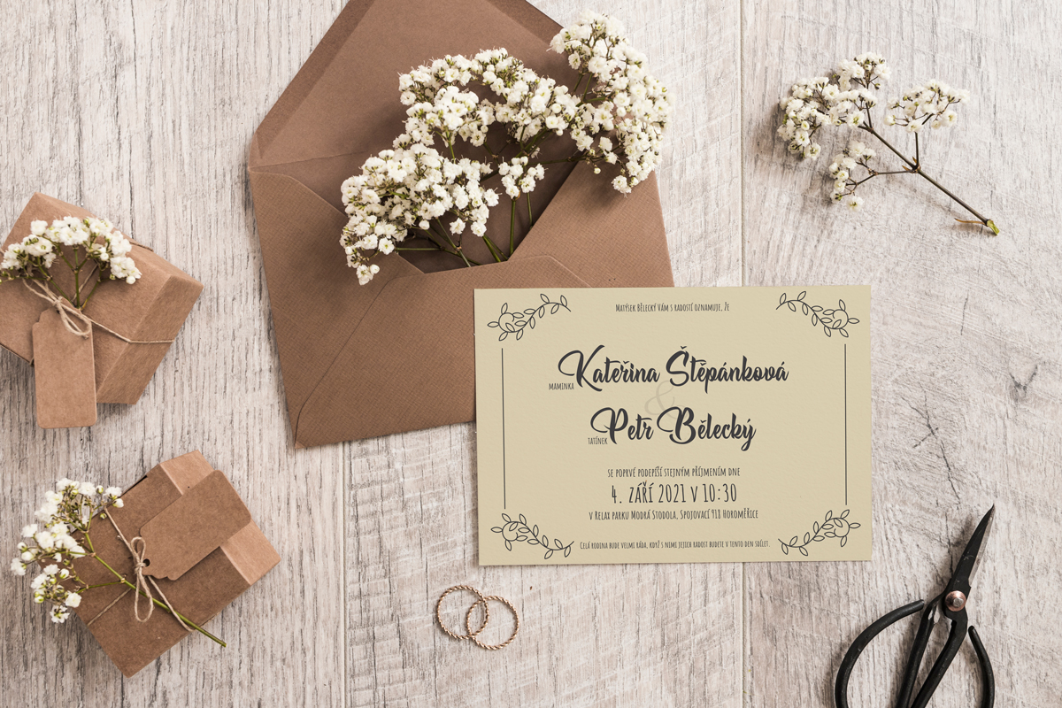 Invitation de mariage